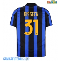 Camisa de time de futebol Inter Milan Yann Bisseck #31 Replicas 1º Equipamento 2026-27 Manga Curta